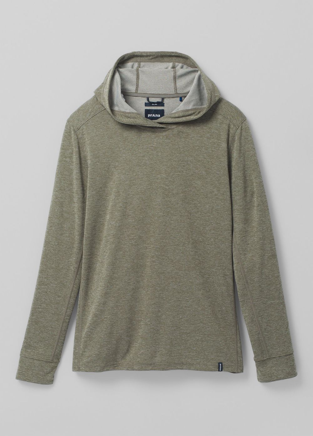 Olive Men's PrAna Sol Defender Hoodie | 38415-WGOU