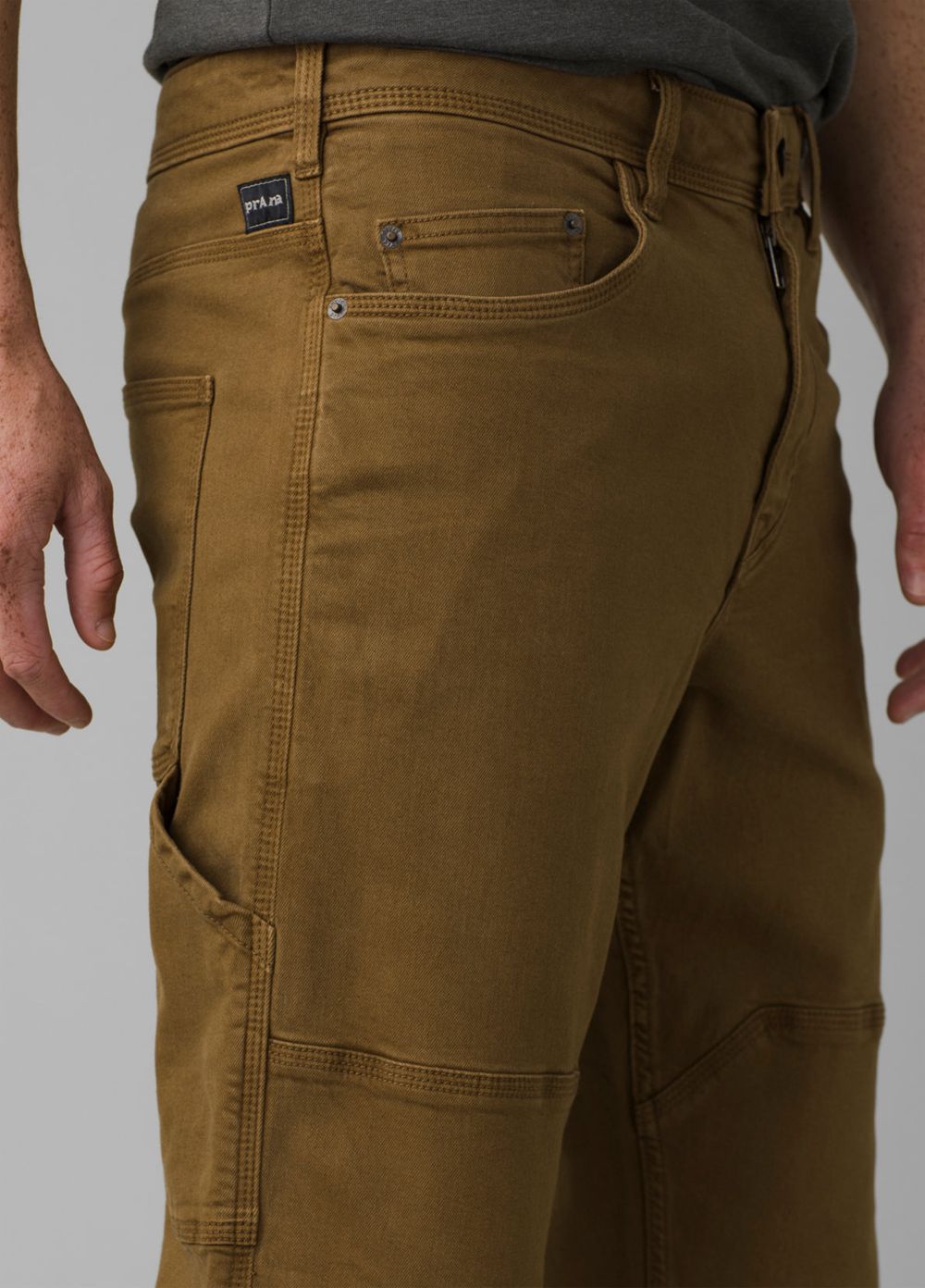 Olive Men's PrAna Station Pants | 87025-DHAN