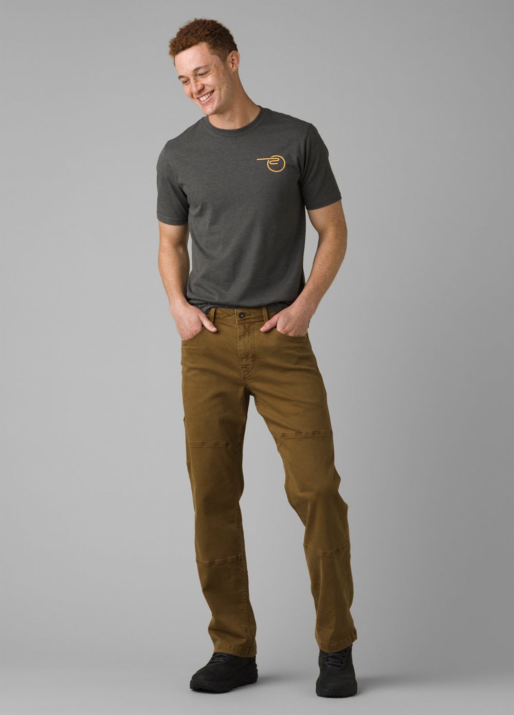 Olive Men's PrAna Station Pants | 87025-DHAN