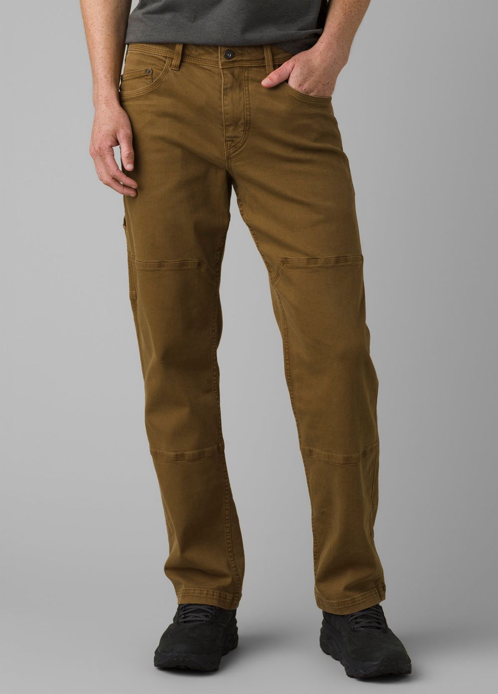 Olive Men\'s PrAna Station Pants | 87025-DHAN