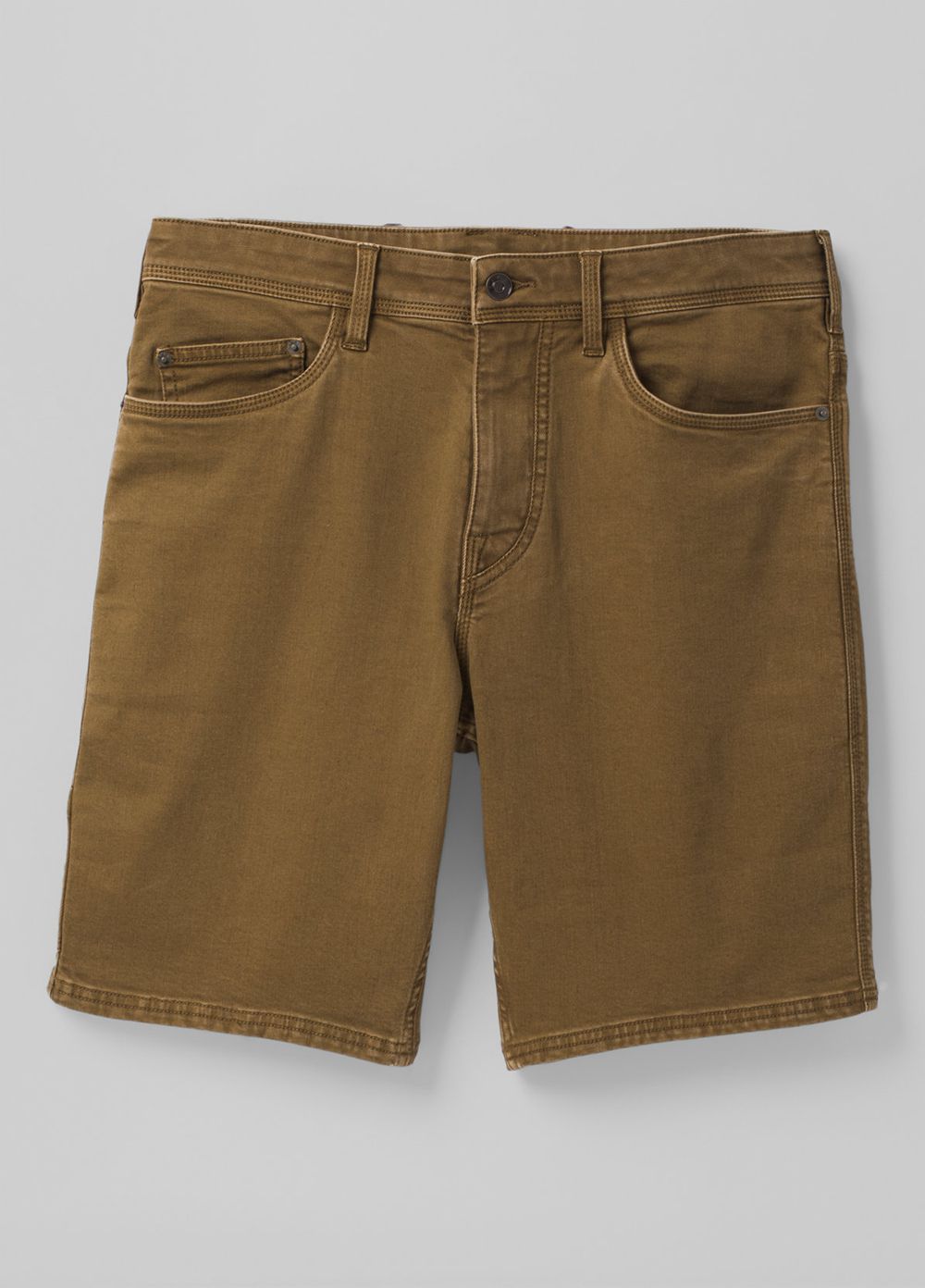 Olive Men's PrAna Station Shorts | 81675-VCON