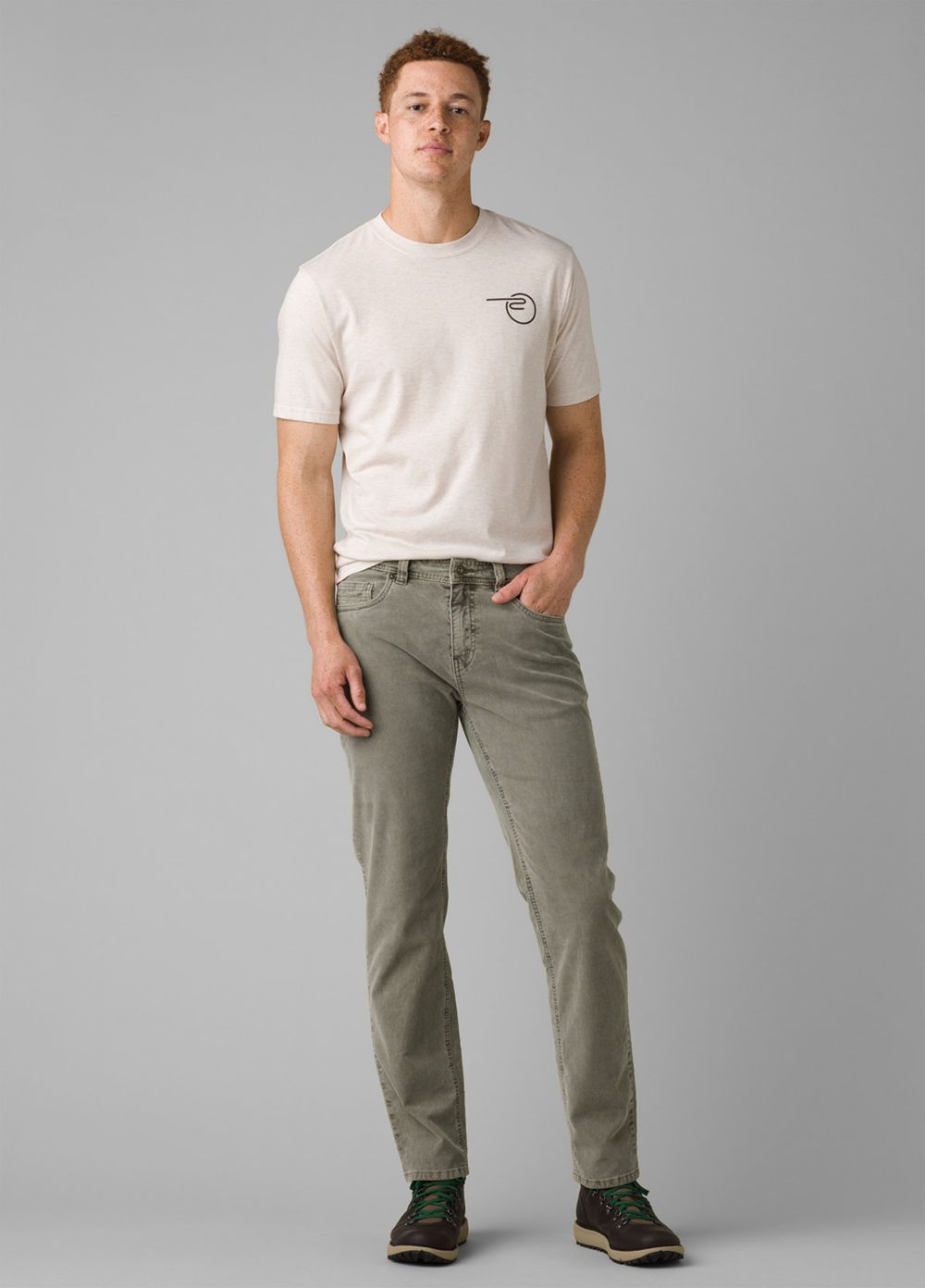 Olive Men's PrAna Sustainer Pants | 94517-VDAQ