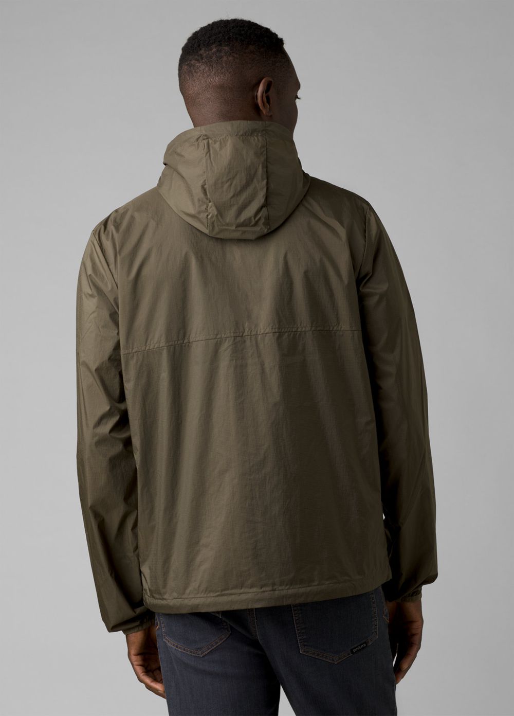 Olive Men's PrAna Transit Range Jackets | 73290-OYLB