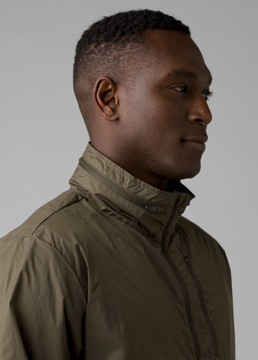 Olive Men's PrAna Transit Range Jackets | 73290-OYLB