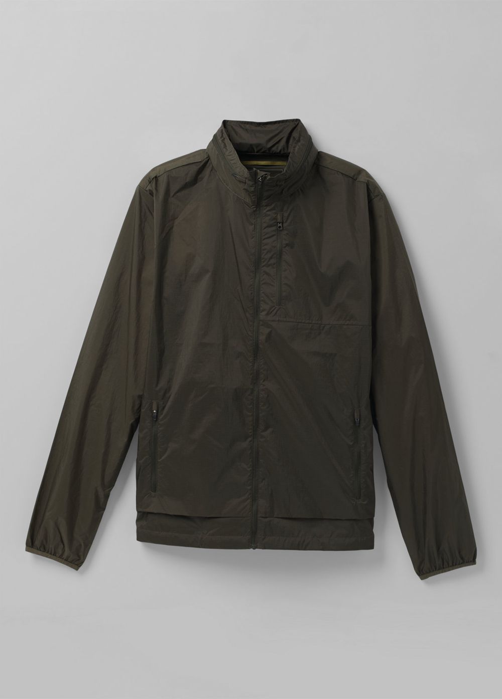 Olive Men's PrAna Transit Range Jackets | 73290-OYLB