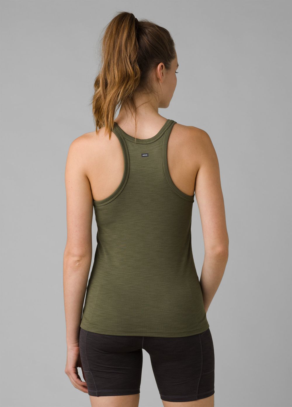 Olive Women's PrAna Becksa Tank Top | 13972-PTBQ