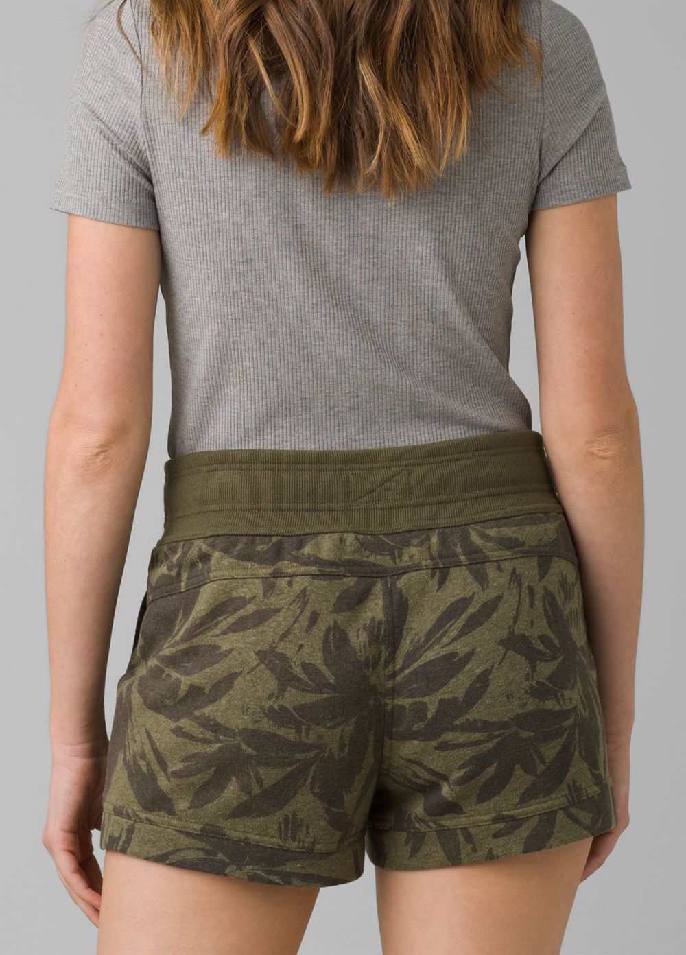 Olive Women's PrAna Cozy Up Shorts | 12378-VBPO