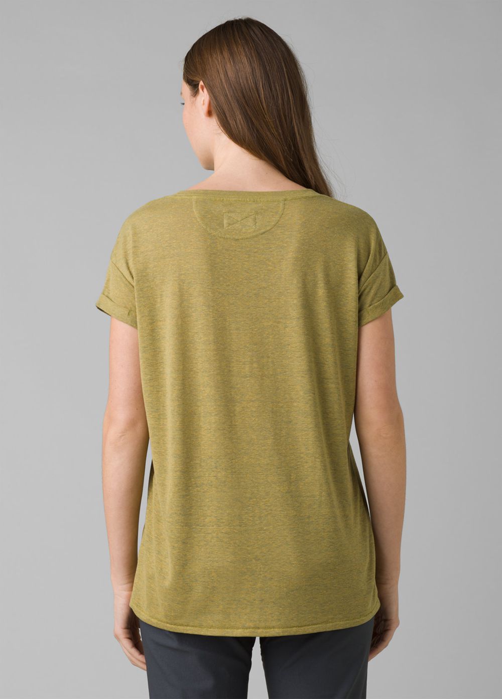 Olive Women's PrAna Cozy Up T-Shirts | 03184-IPVH