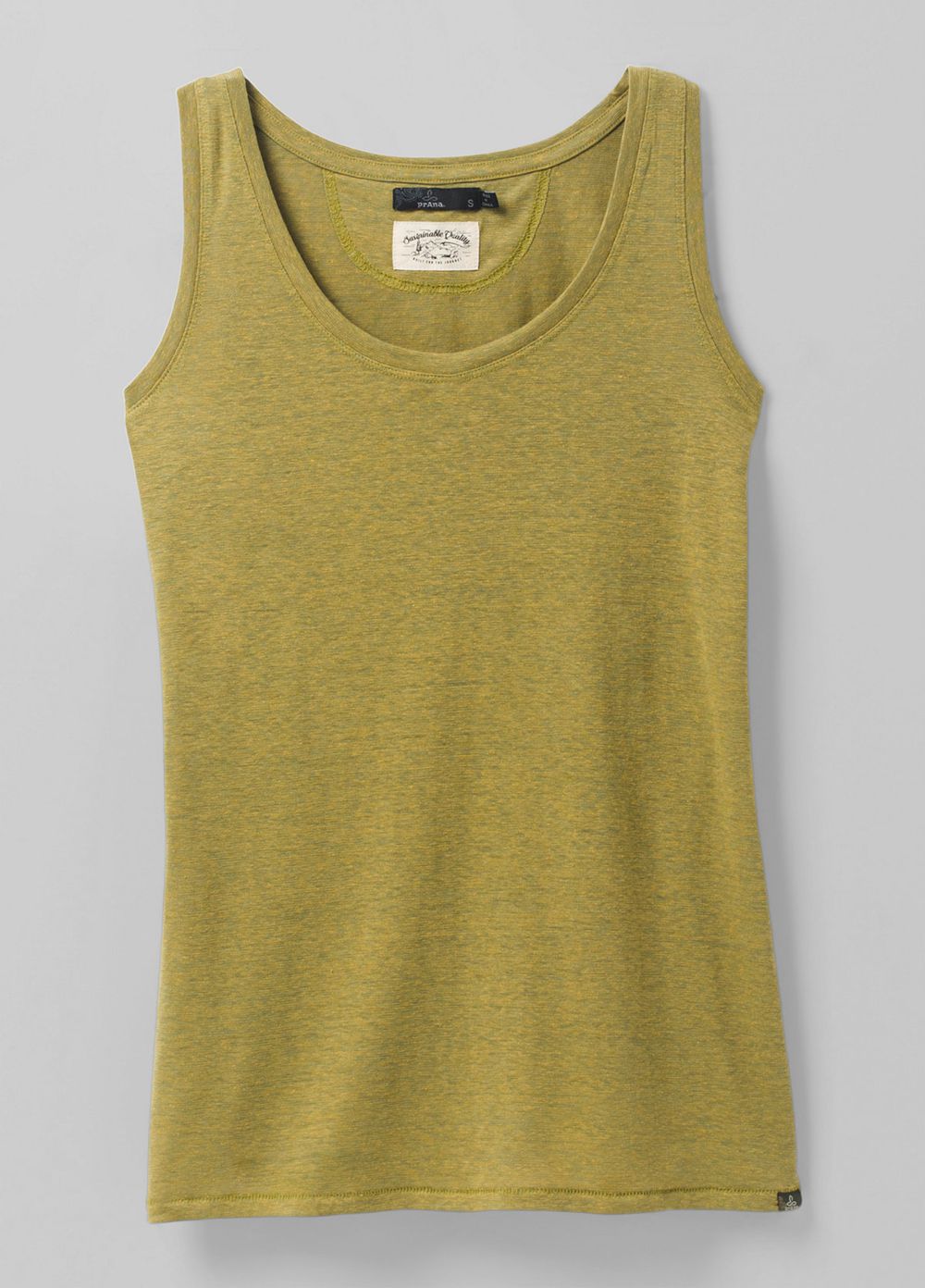 Olive Women's PrAna Cozy Up Tank Top | 56194-OYFW