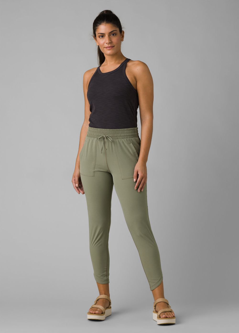 Olive Women's PrAna Folgaria Pants | 87591-OFXD