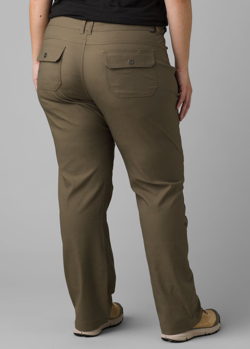 Olive Women's PrAna Halle Plus II Pants | 28365-NRDJ