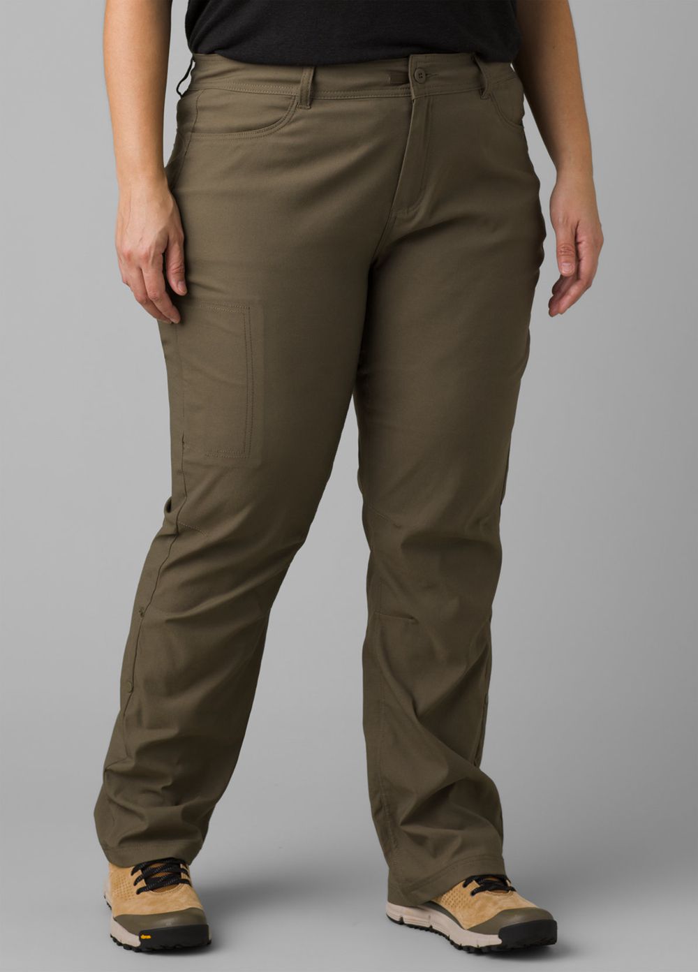 Olive Women\'s PrAna Halle Plus II Pants | 28365-NRDJ