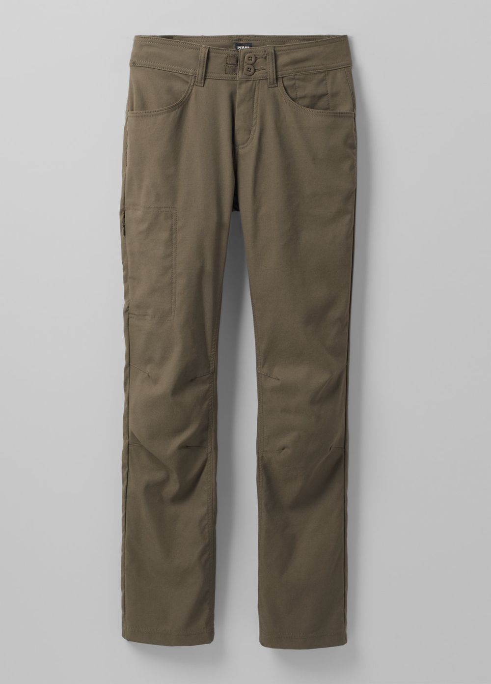 Olive Women's PrAna Halle Straight II Pants | 86021-IEXF