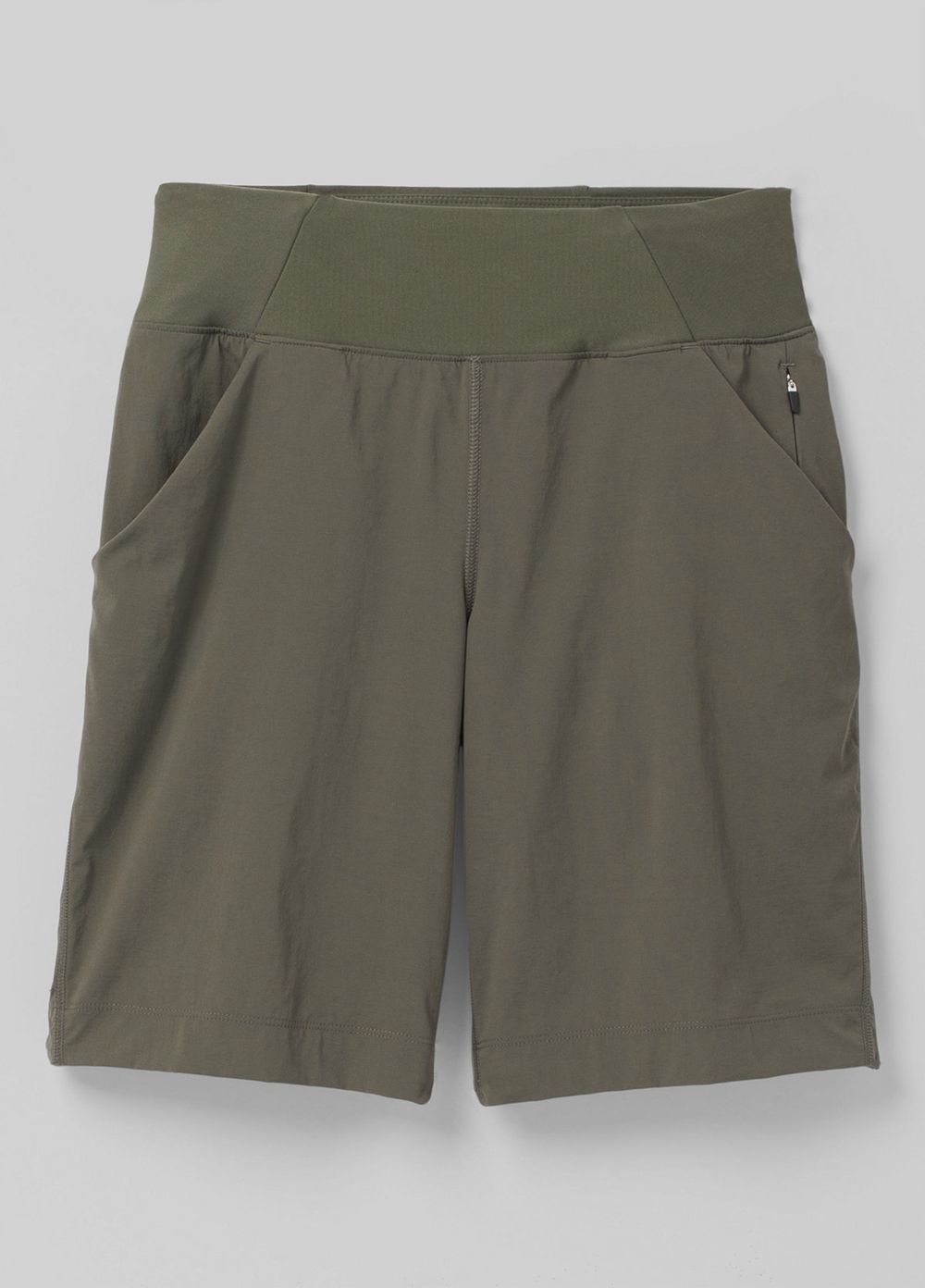 Olive Women's PrAna Koen Flat Front Shorts | 87901-ZROF