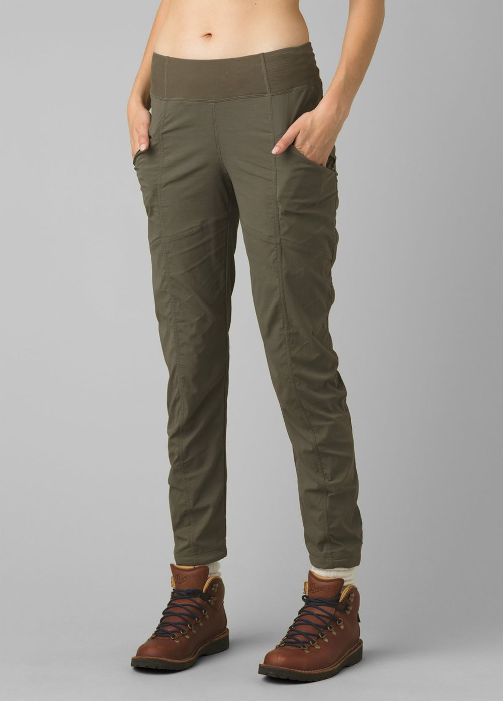 Olive Women\'s PrAna Koen Pants | 97526-NSXY