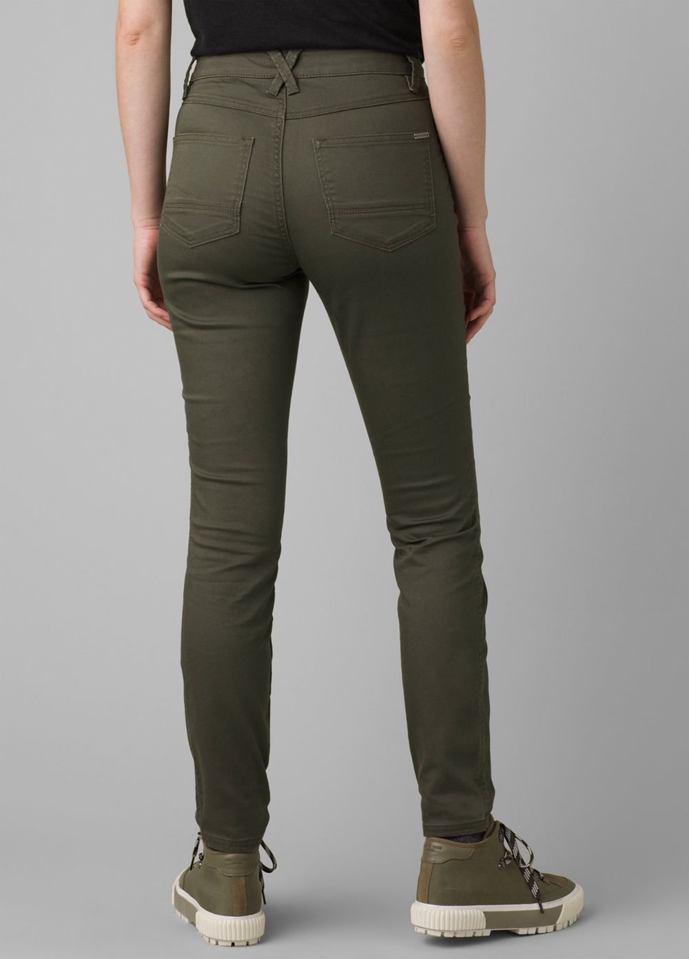 Olive Women's PrAna Oday Jeans | 97321-KNIR