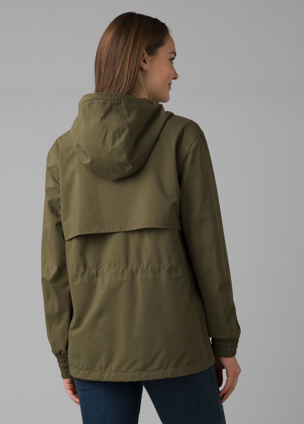 Olive Women's PrAna Othello Falls Jackets | 17629-DJUF