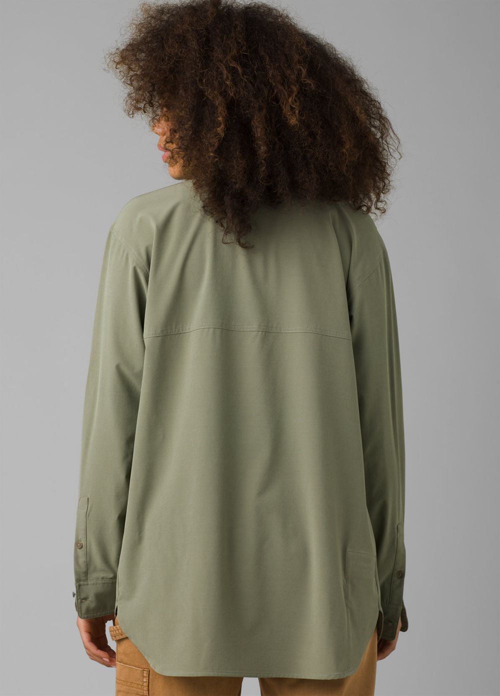 Olive Women's PrAna Railay Tunic Shirts | 94680-TMPQ