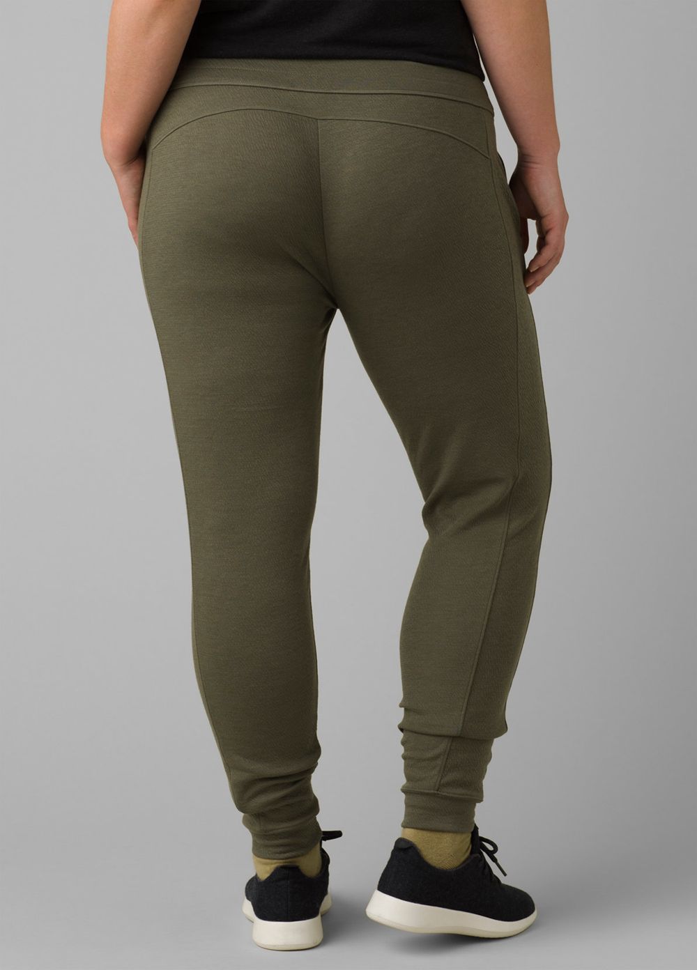 Olive Women's PrAna Sunrise Jogger Pants | 97138-EMAZ