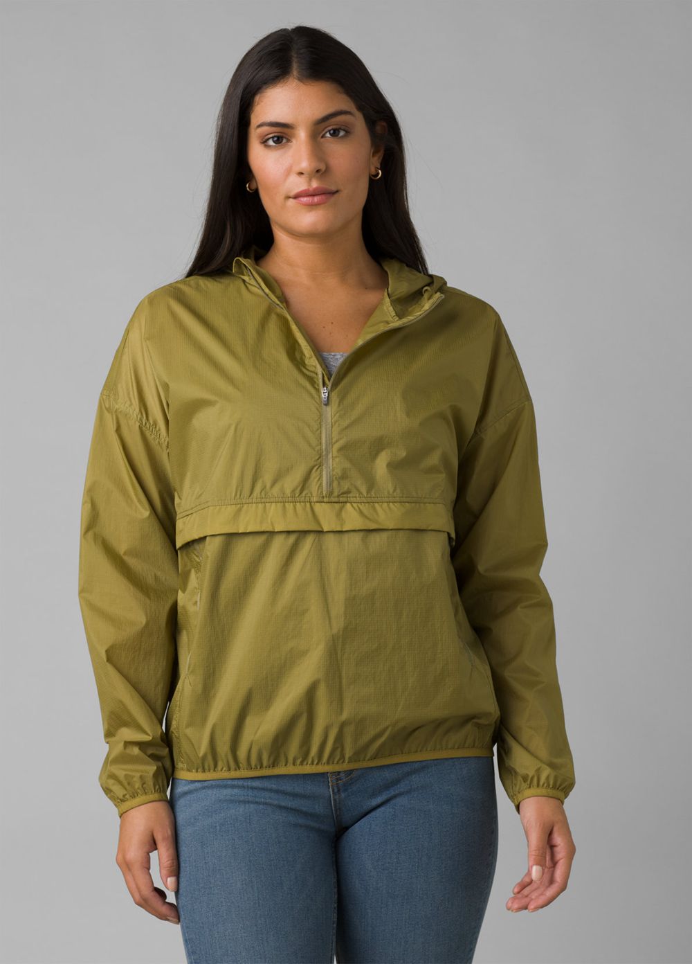 Olive Women\'s PrAna Whistler Anorak Jackets | 63920-ARQT