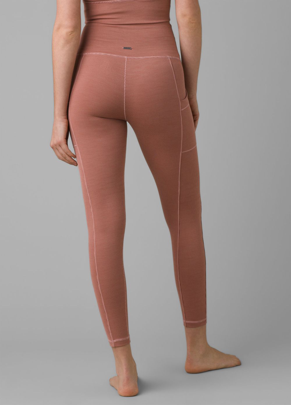 Pink Women's PrAna Becksa 7/8 Leggings | 65079-YGUL