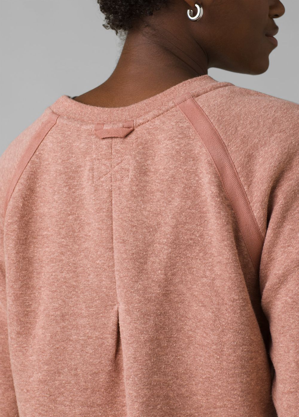 Pink Women's PrAna Cozy Up Sweatshirt | 59403-VUSD