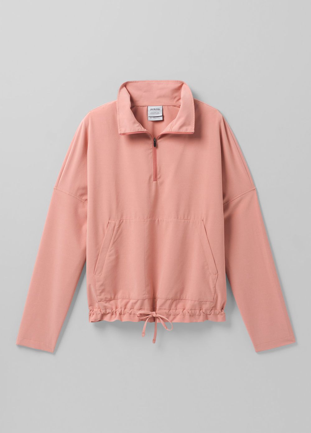 Pink Women's PrAna Railay Pullover Shirts | 40238-CDPM