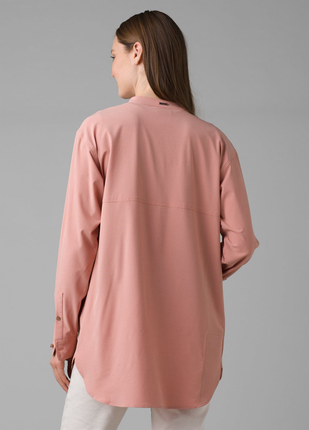 Pink Women's PrAna Railay Tunic Shirts | 71506-ASZL