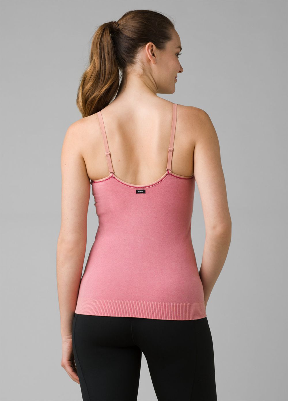 Pink Women's PrAna Sopra Seamless Tank Top | 80314-WJFA