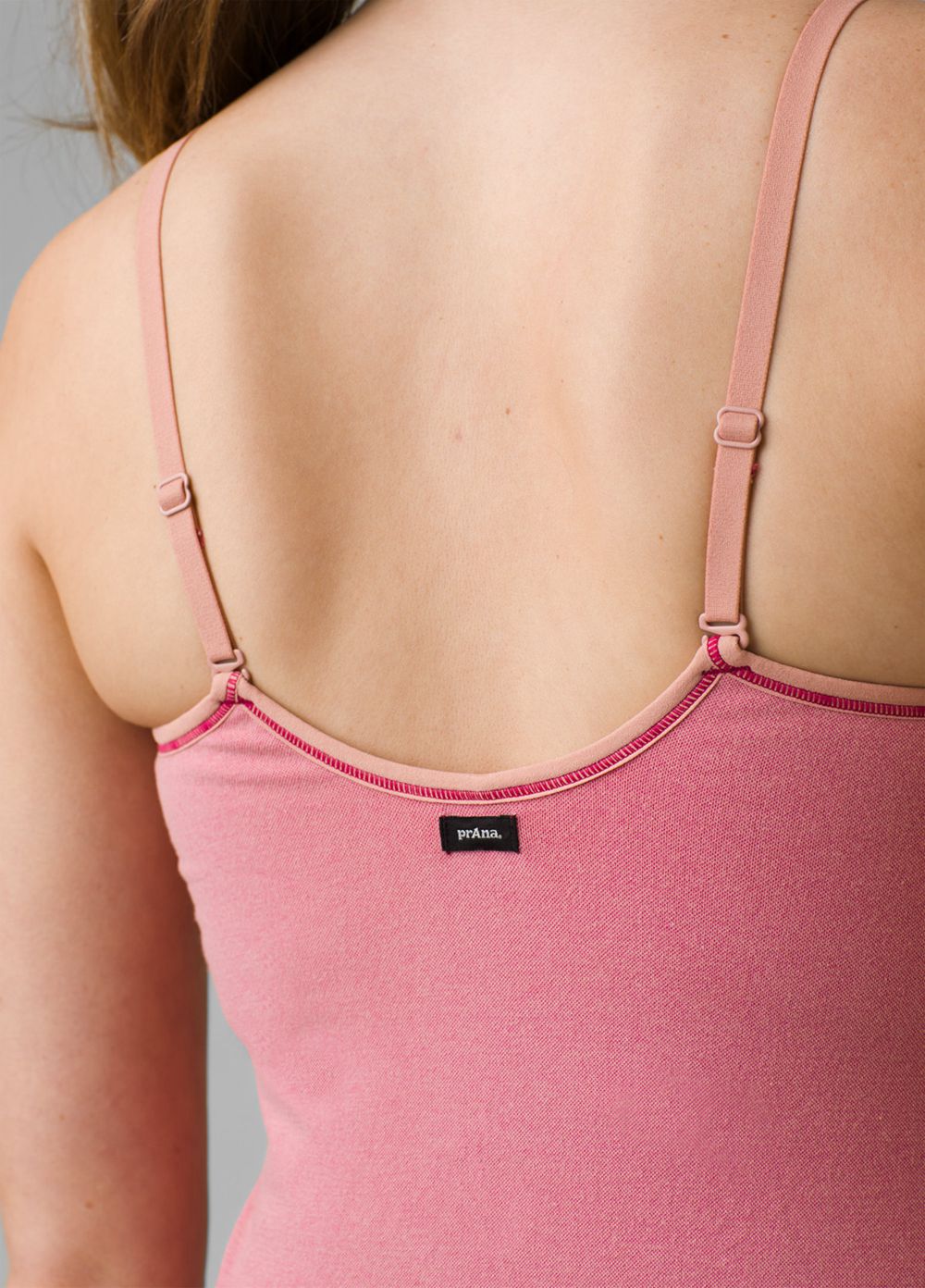 Pink Women's PrAna Sopra Seamless Tank Top | 80314-WJFA