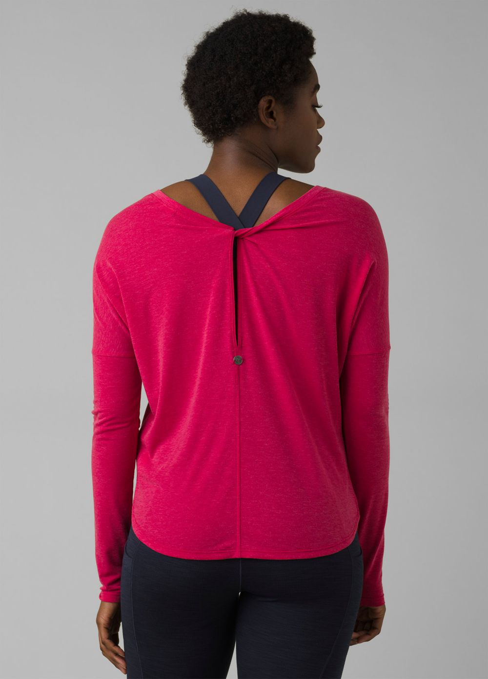 Red Women's PrAna Rogue Long Sleeve T-Shirts | 10569-JCUZ