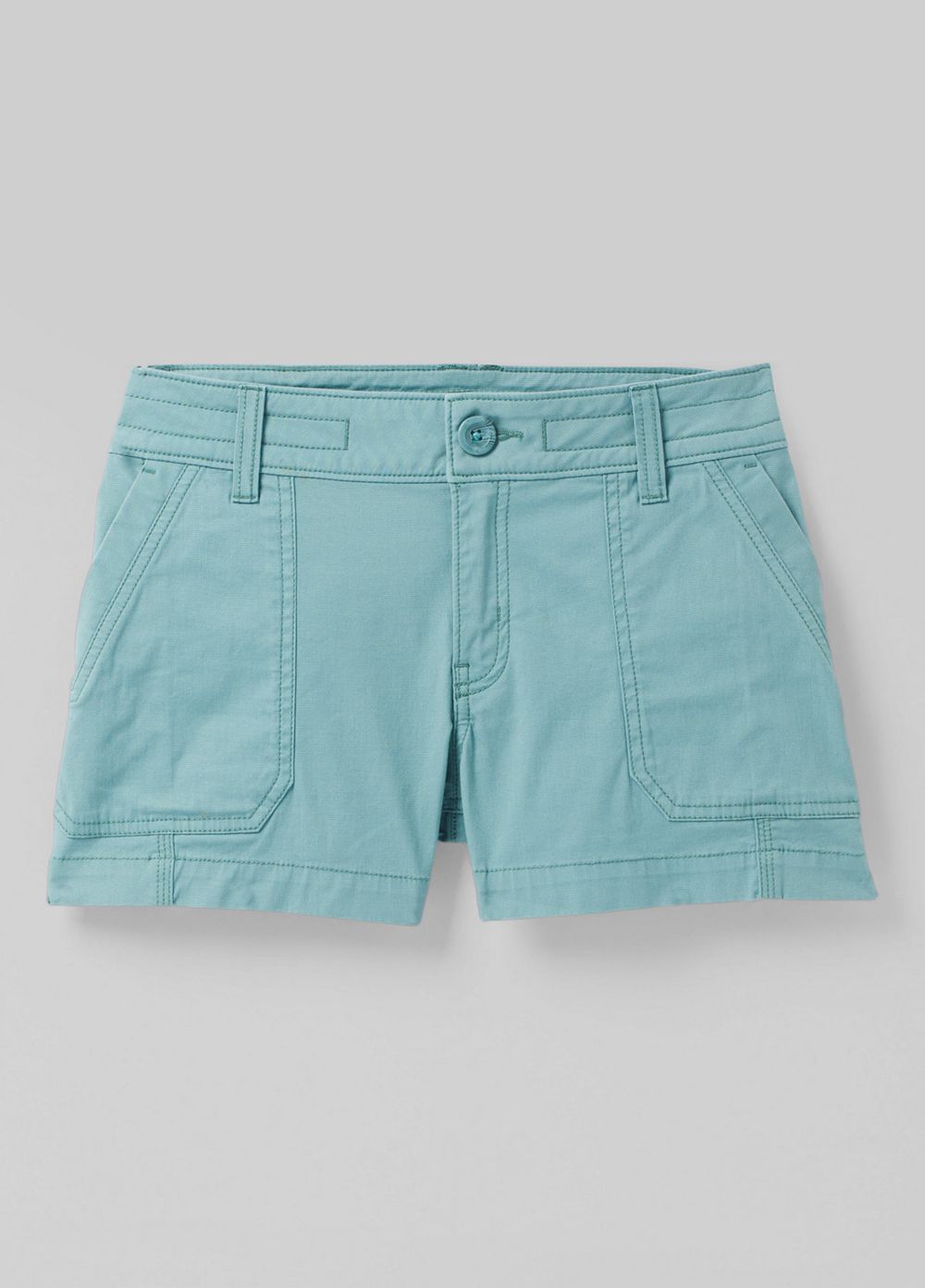 Turquoise Women's PrAna Elle Shorts | 57402-TWPF