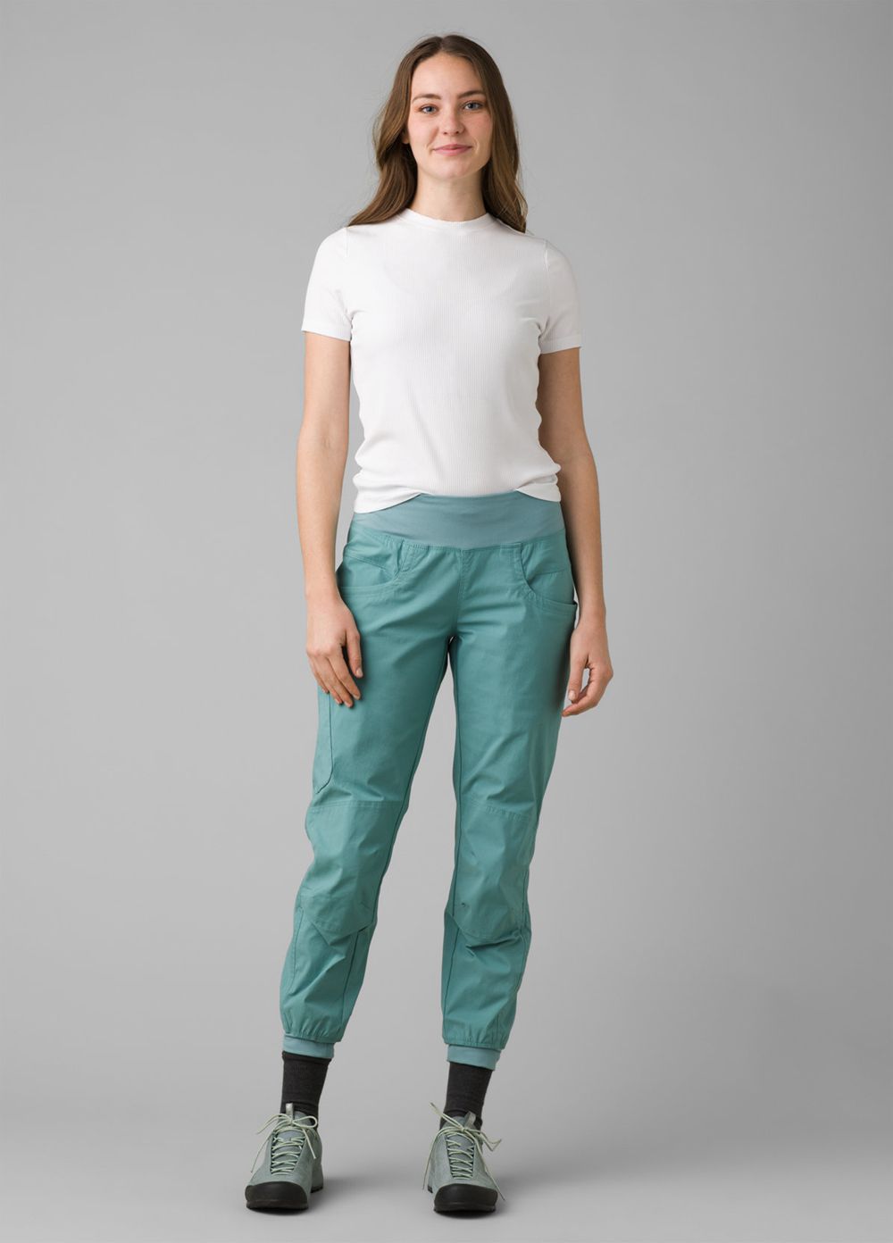 Turquoise Women's PrAna Kanab Pants | 72364-HRBJ