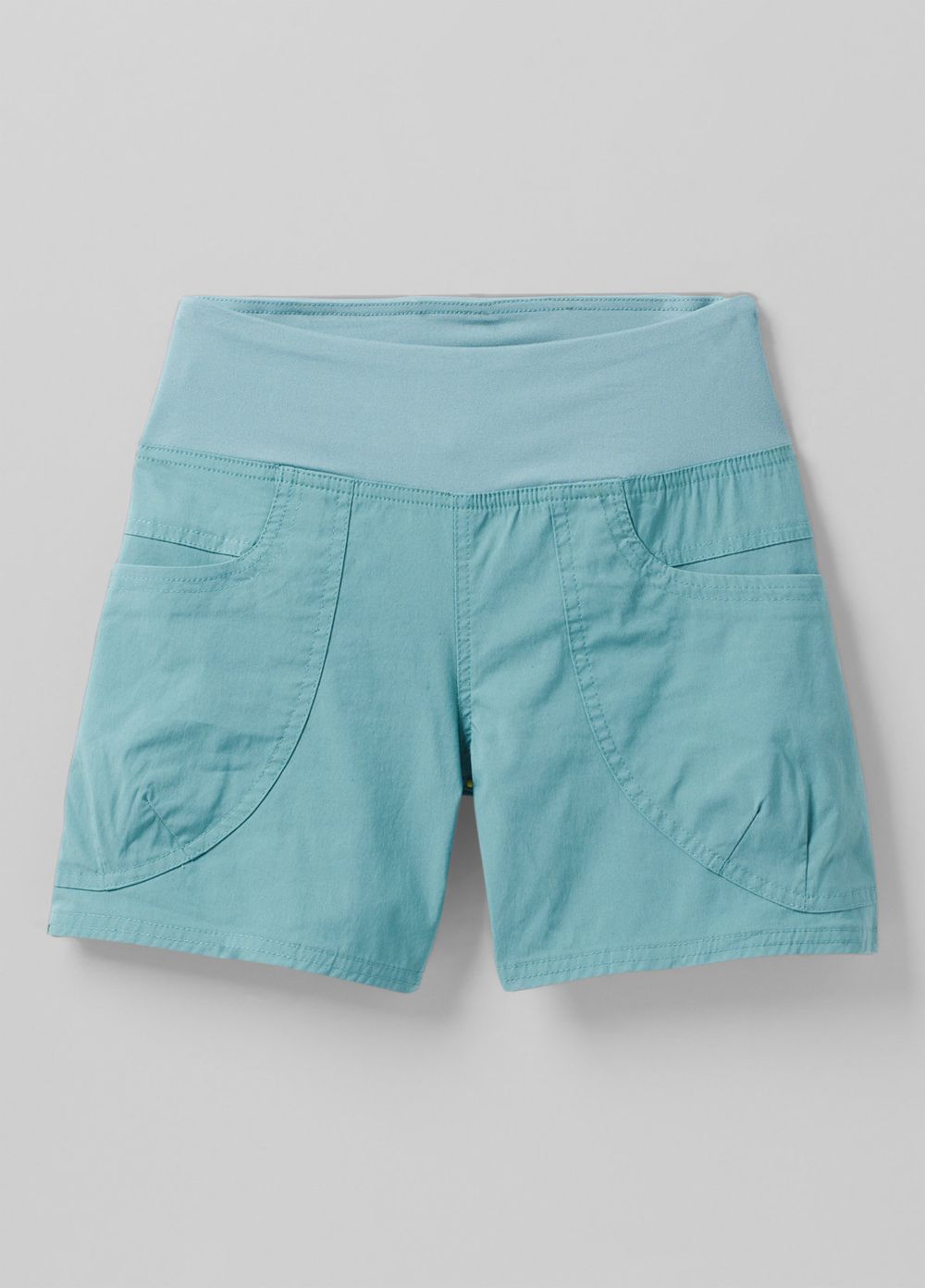 Turquoise Women's PrAna Kanab Shorts | 53162-OBNQ