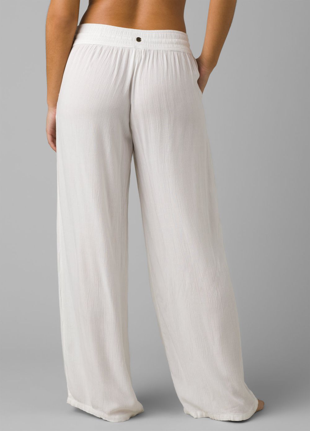 White Women's PrAna Fernie Beach Pants | 81936-WFPL