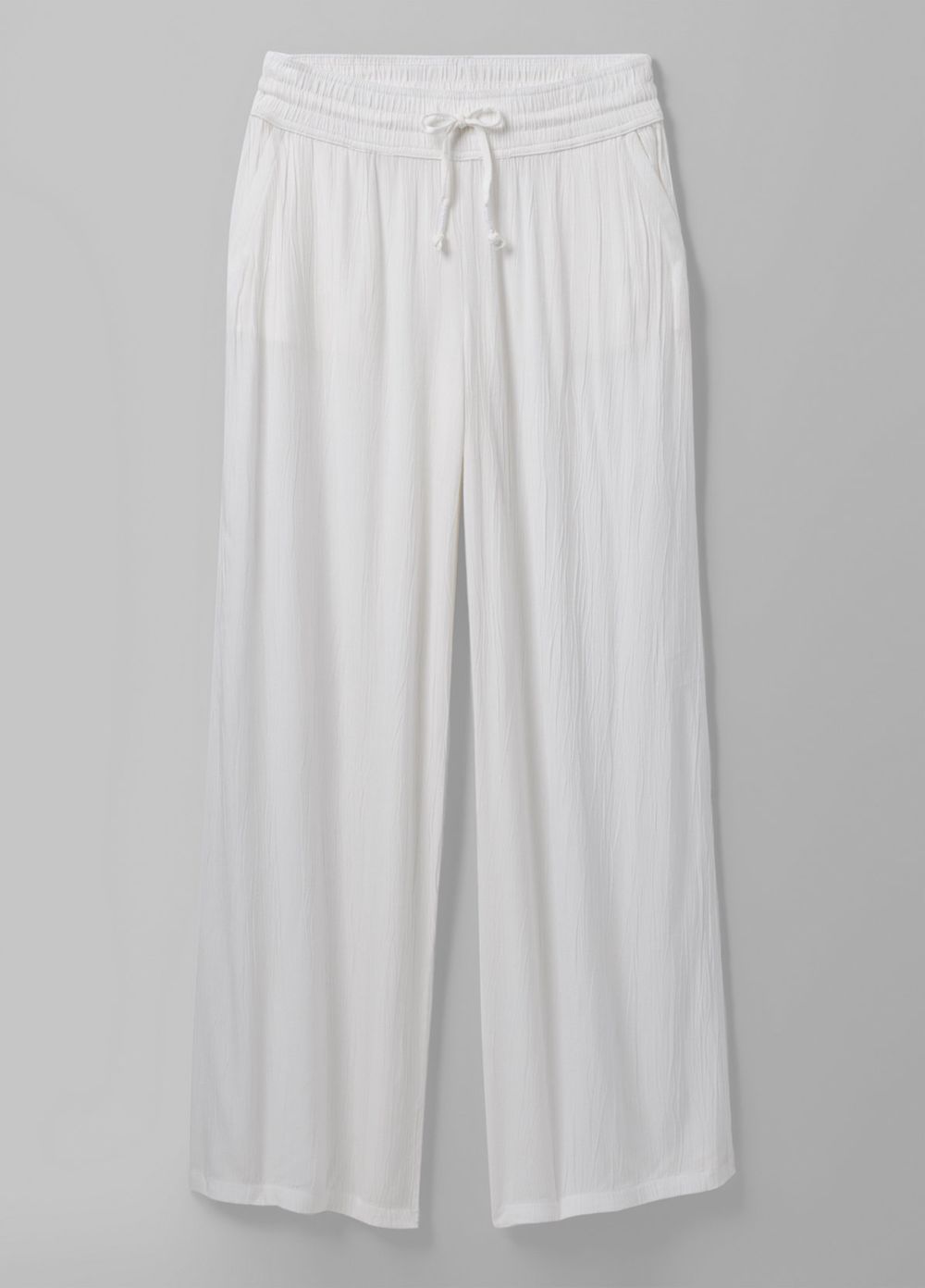 White Women's PrAna Fernie Beach Pants | 81936-WFPL