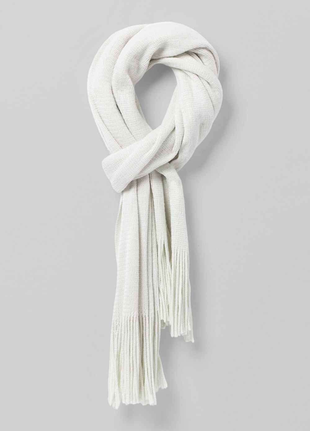 White Women's PrAna Karsee Scarf | 59701-OWXI