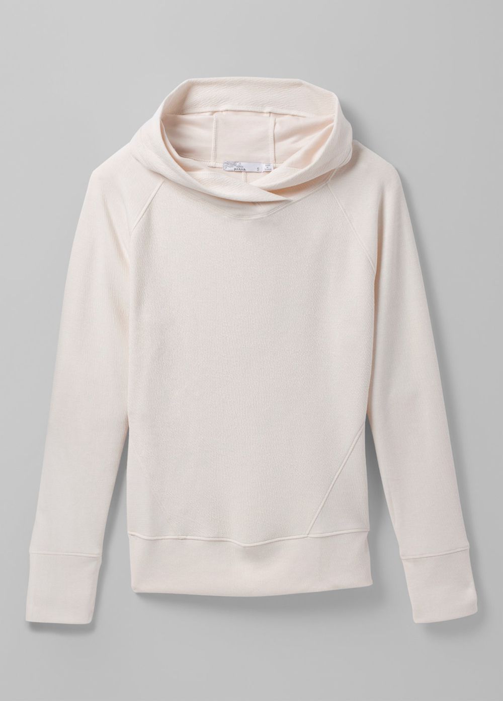 White Women's PrAna Sunrise Hoodie | 24091-TYZW