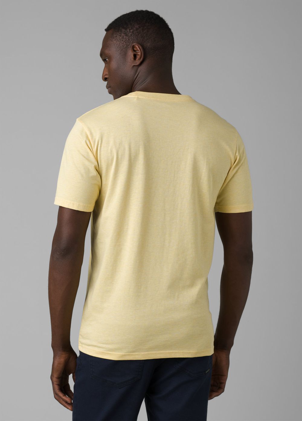 Yellow Men's PrAna Camp Fire Journeyman 2 T-Shirts | 63219-OIAR