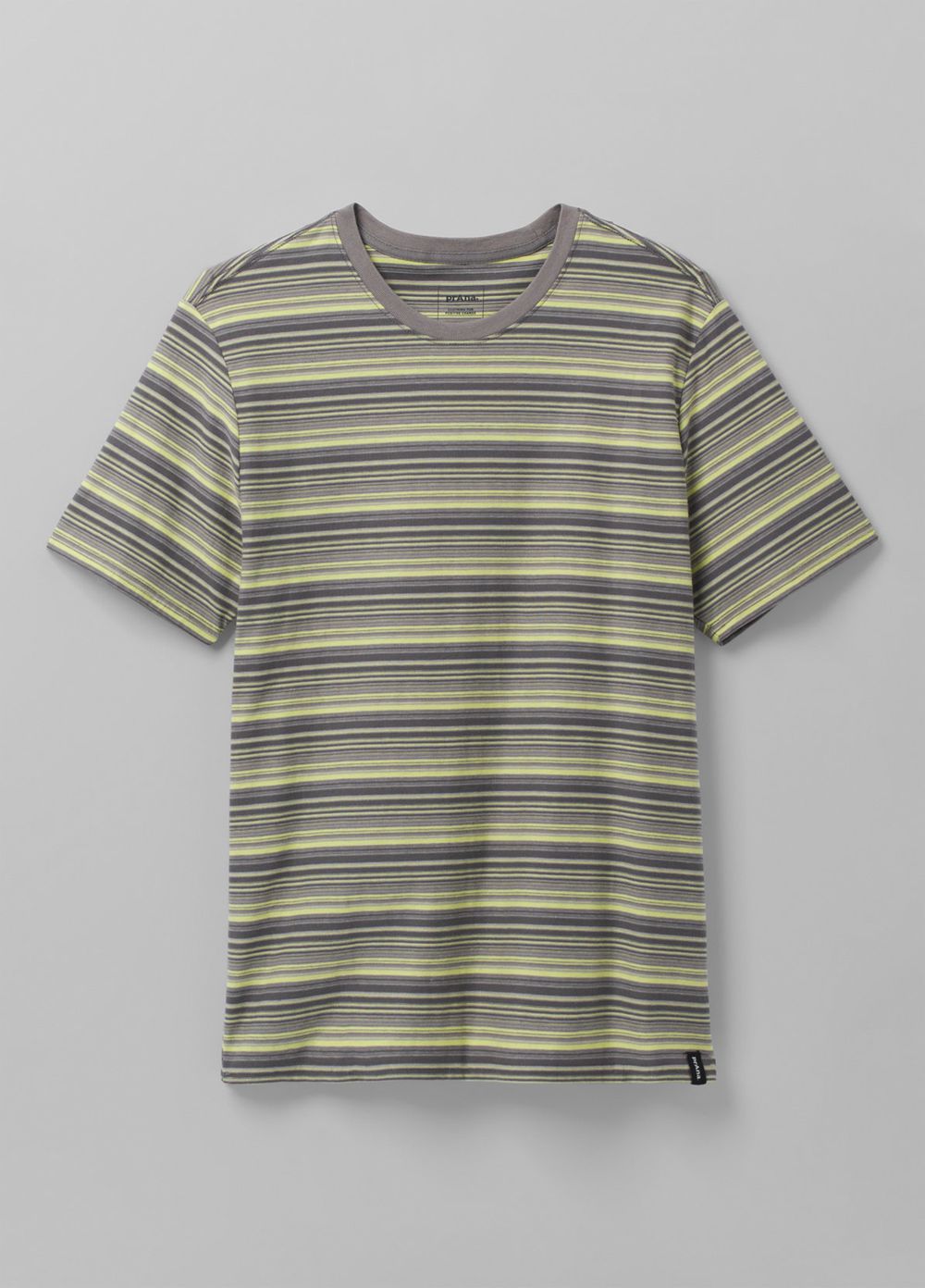 Yellow Men's PrAna Cooper Point Crew T-Shirts | 36785-UNMV