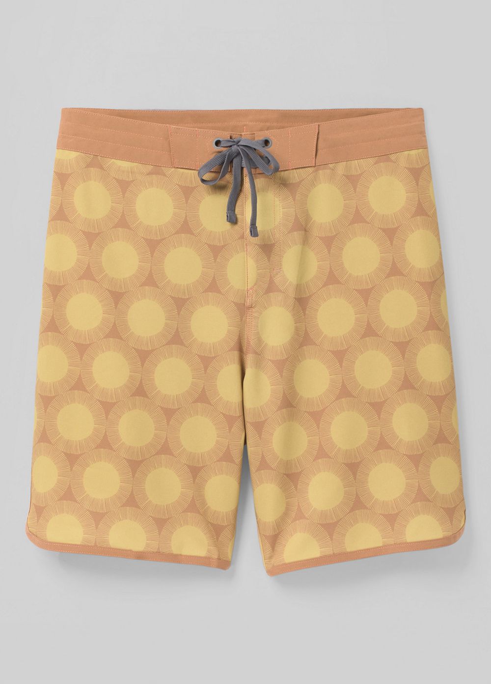 Yellow Men's PrAna Roots Studio Boardshorts | 10265-IHRB