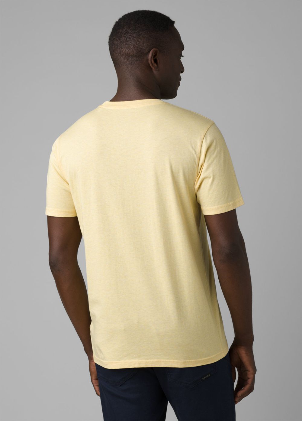 Yellow Men's PrAna Wise Ass Journeyman T-Shirts | 03985-RMCH