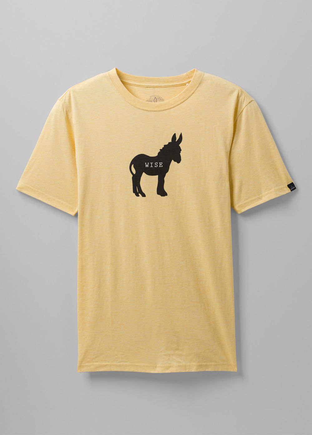 Yellow Men's PrAna Wise Ass Journeyman T-Shirts | 03985-RMCH