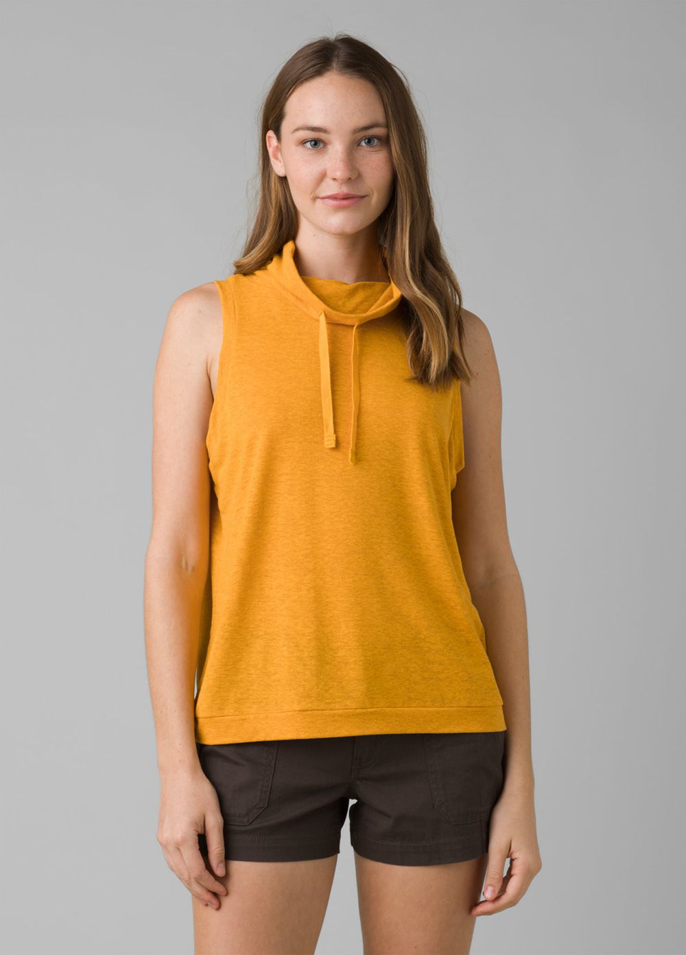 Yellow Women\'s PrAna Cozy Up Barmsee Tank Top | 89127-CGNI