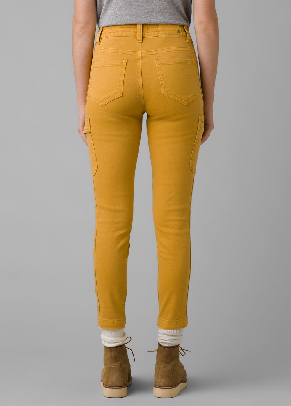 Yellow Women's PrAna Dollia Ankle Pants | 09718-PIFT