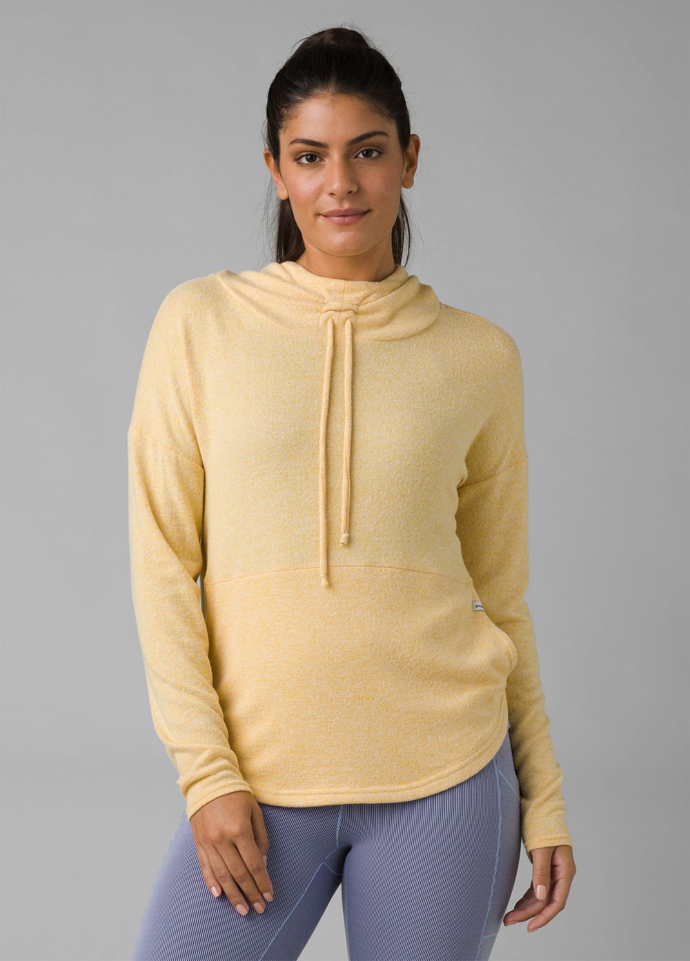 Yellow Women\'s PrAna Foresta Sweaters | 94385-ZDXK