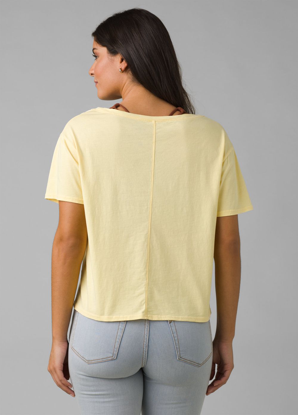 Yellow Women's PrAna Journeyman 2.0 T-Shirts | 81537-QZWD