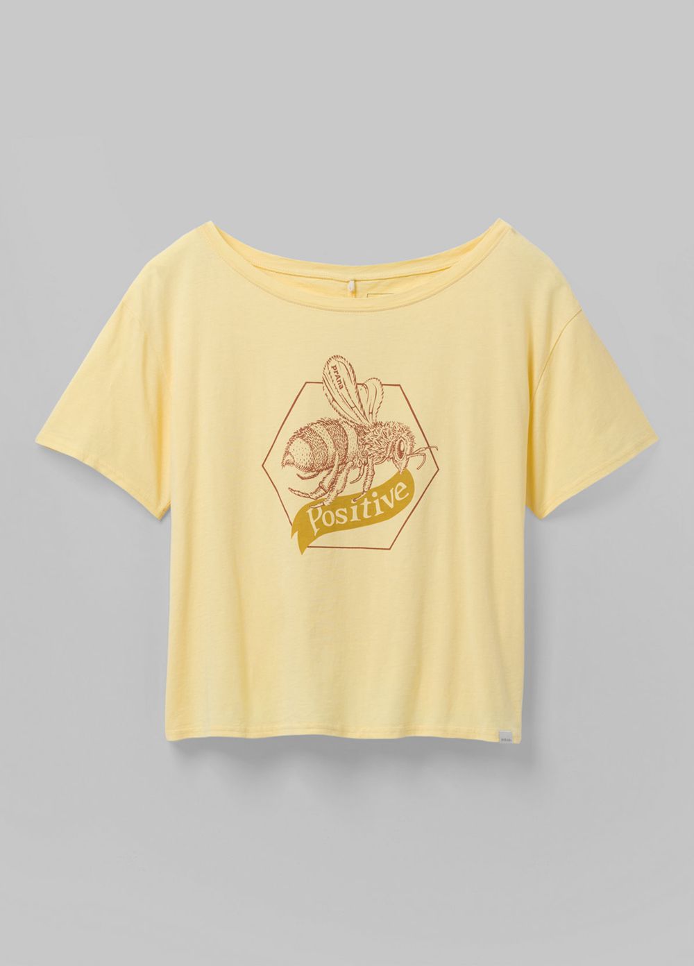 Yellow Women's PrAna Journeyman 2.0 T-Shirts | 81537-QZWD