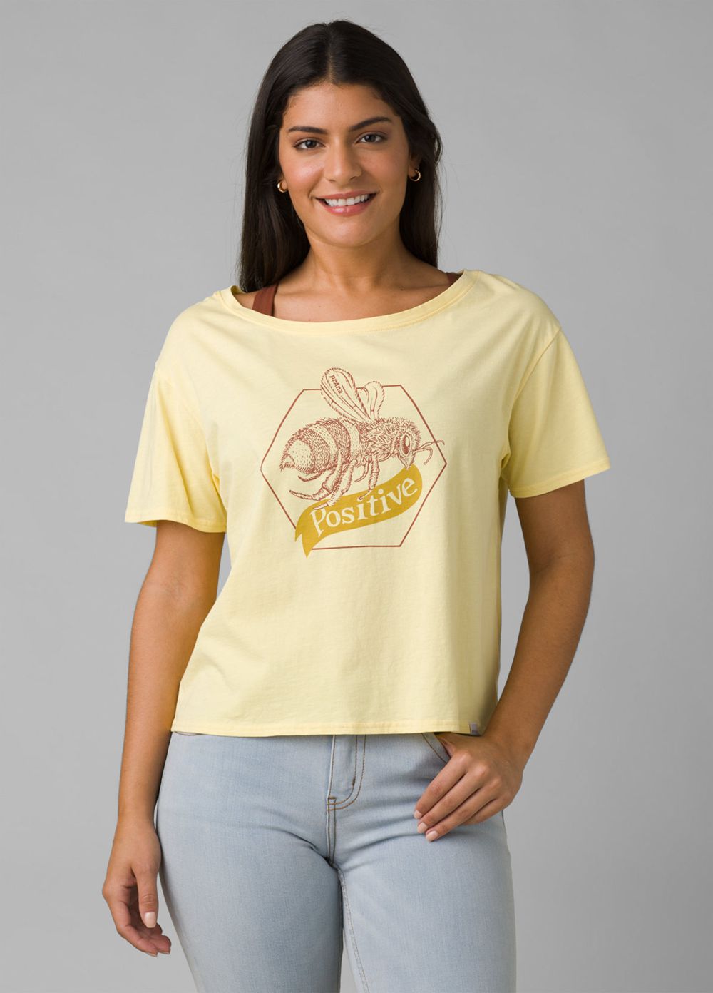 Yellow Women\'s PrAna Journeyman 2.0 T-Shirts | 81537-QZWD