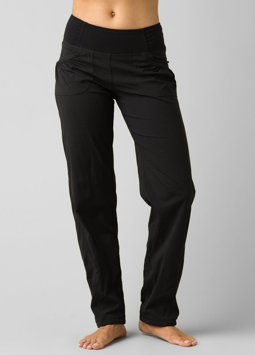 Black Women's PrAna Summit Pants | 04852-NHSY